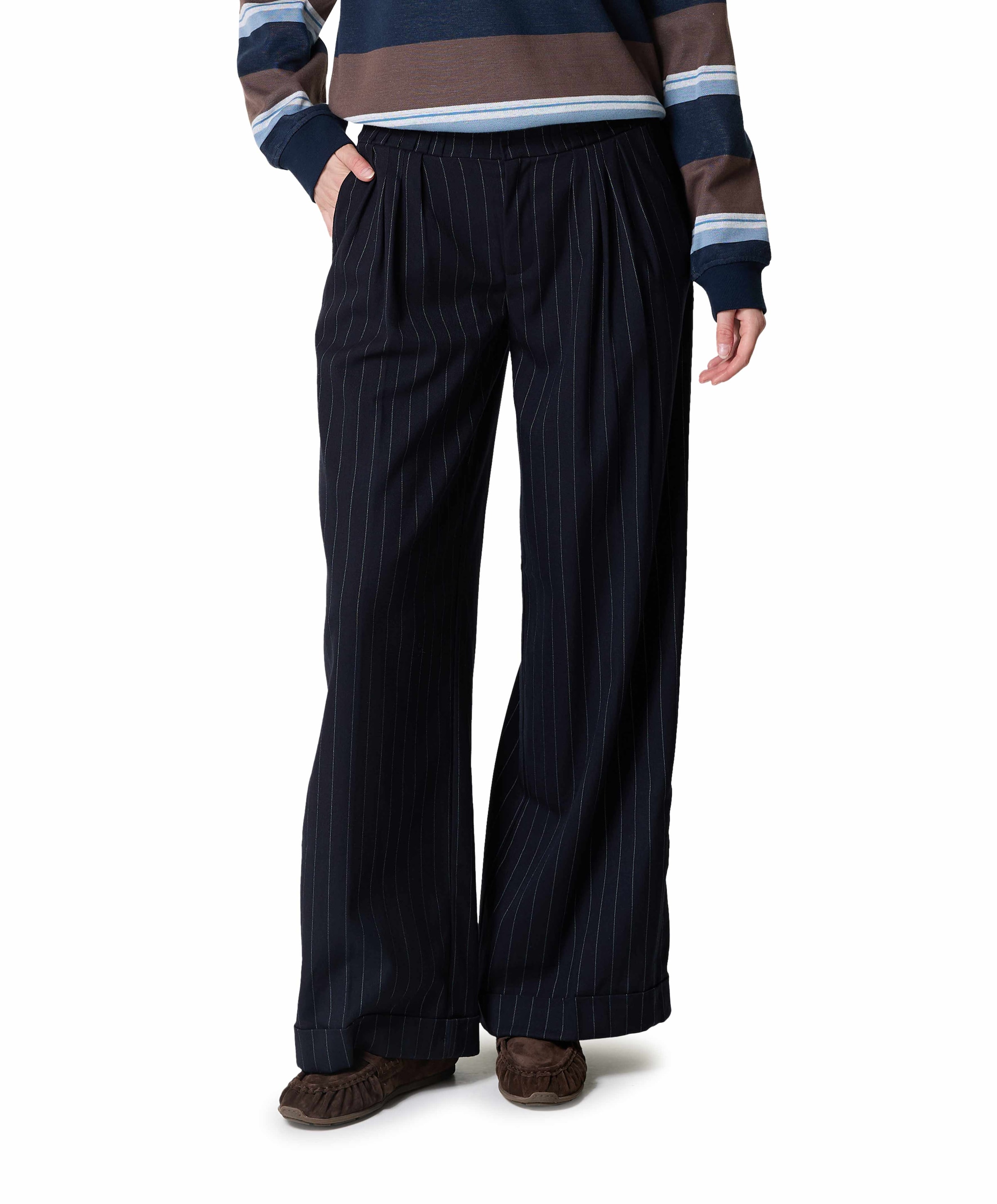 STELLA NAVY BLUE dames broek blauw