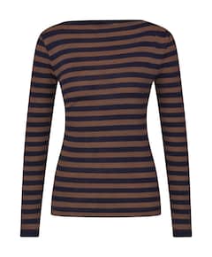 Dames longsleeve bruin