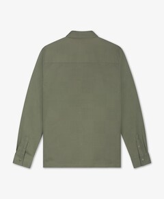 Overhemd lange mouw groen