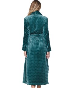 Dames ochtendjas groen