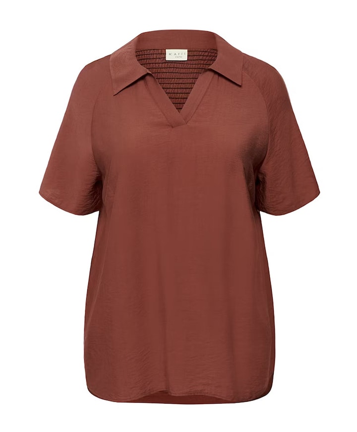 Dames blouse brique