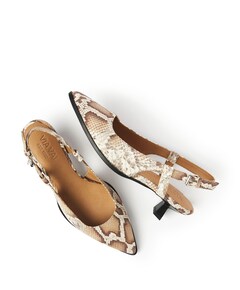 Lea Elina dames slingbacks bruin