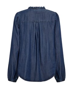 Dames blouse blauw