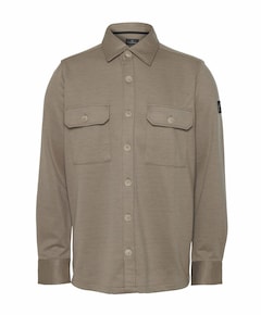 Heren overshirt beige