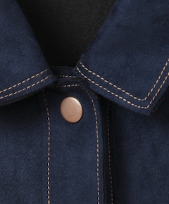 Dames jas blauw