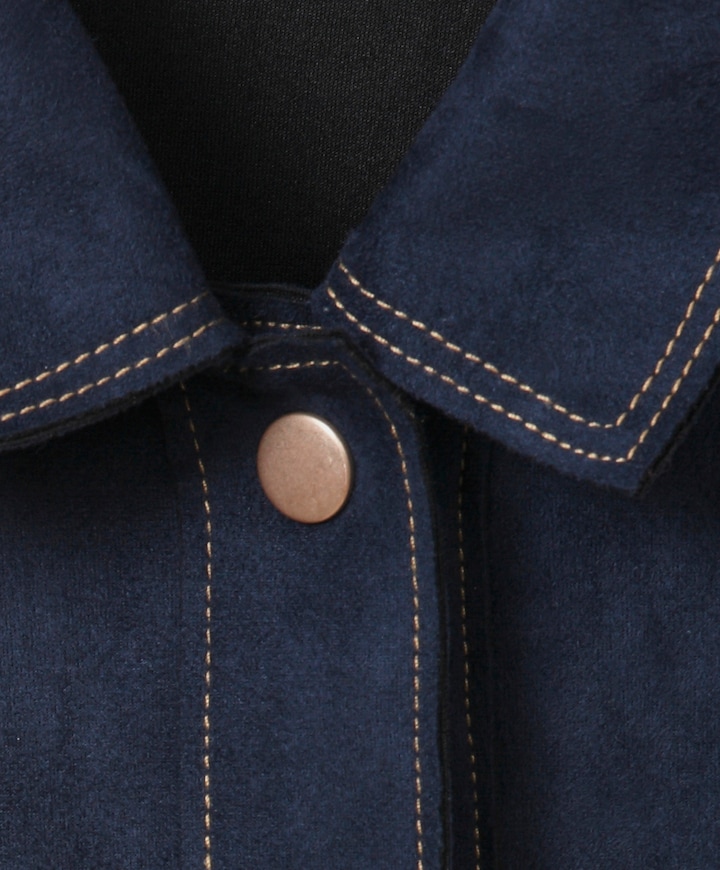 Dames jas blauw