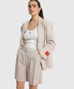 Dames blazer beige