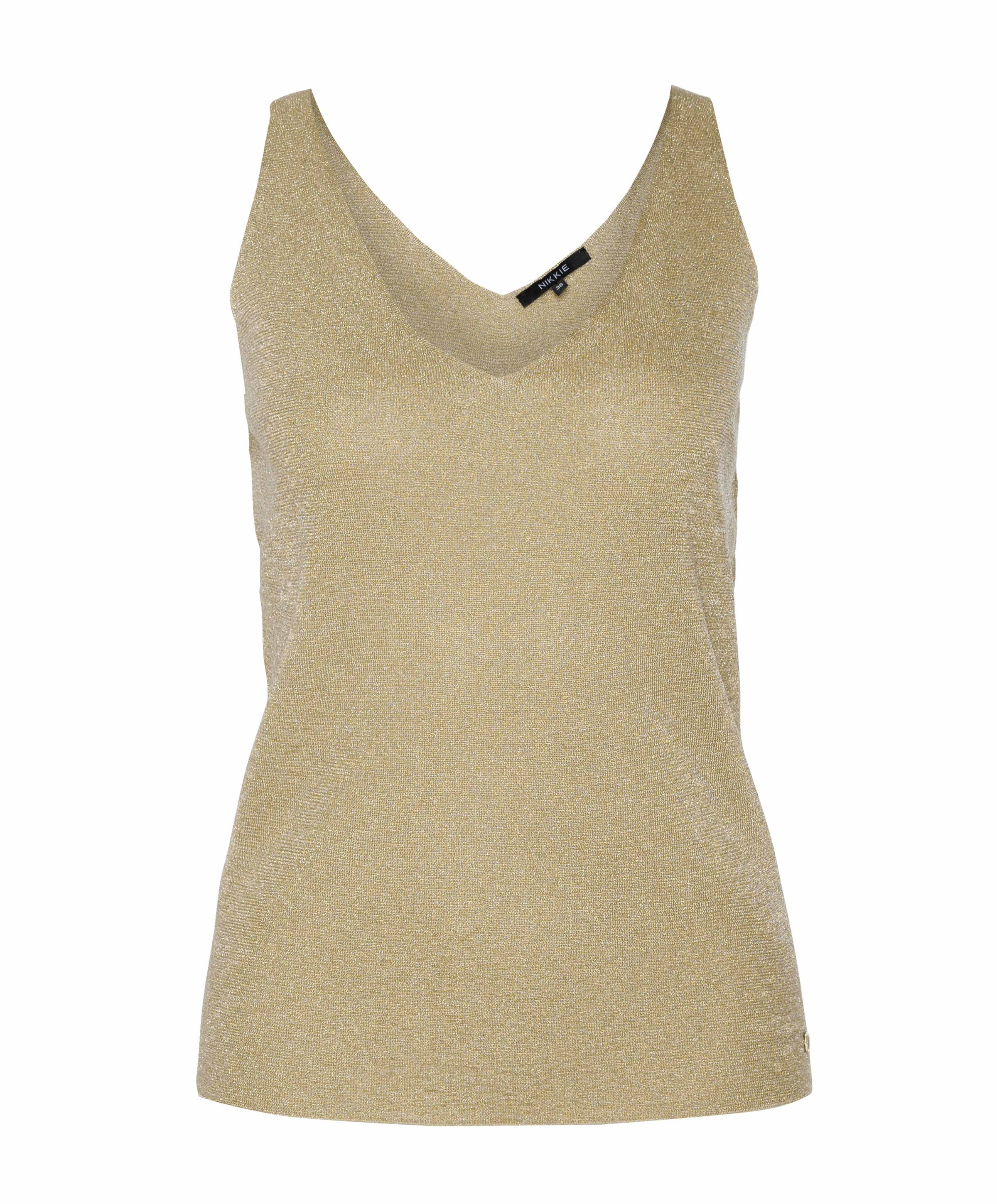 Dames top goud