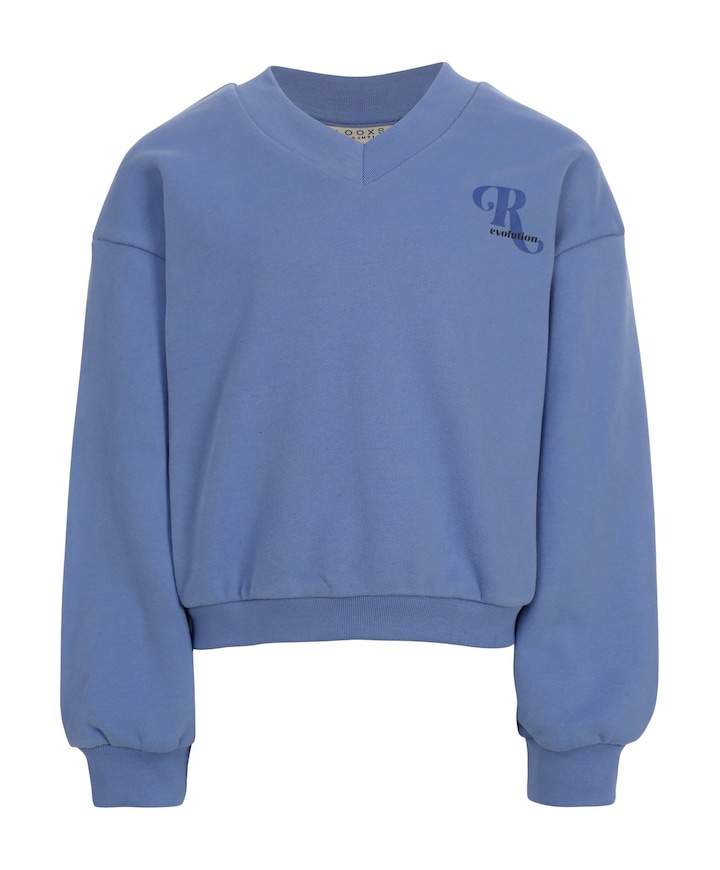 Meisjes sweater blauw