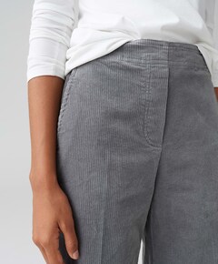 Mileni cargo dames broek grijs