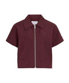Dames vest bordeaux
