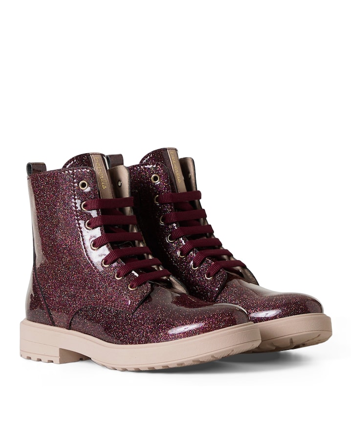 meisjes veterschoenen roze