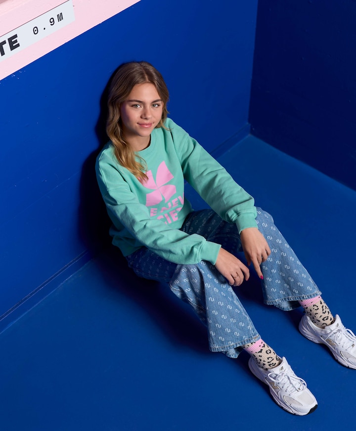 NKFROSE WIDE 3411-ZA B jeans blauw
