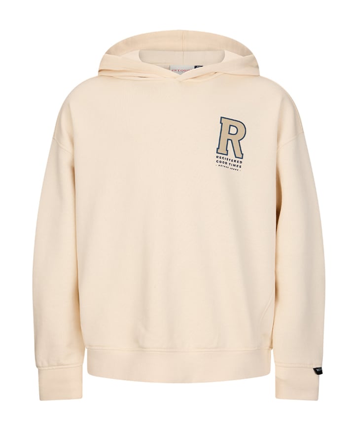Jongens hoodie ecru