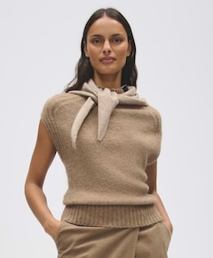 Dames sjaal beige