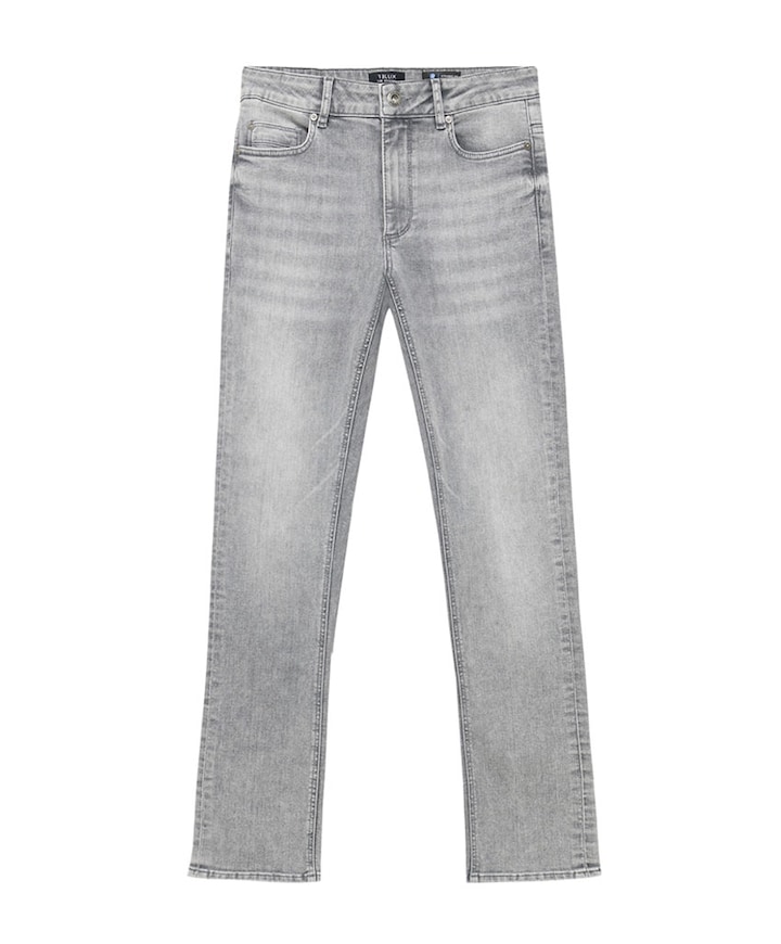 Straight Fit Jeans jongens jeans grijs