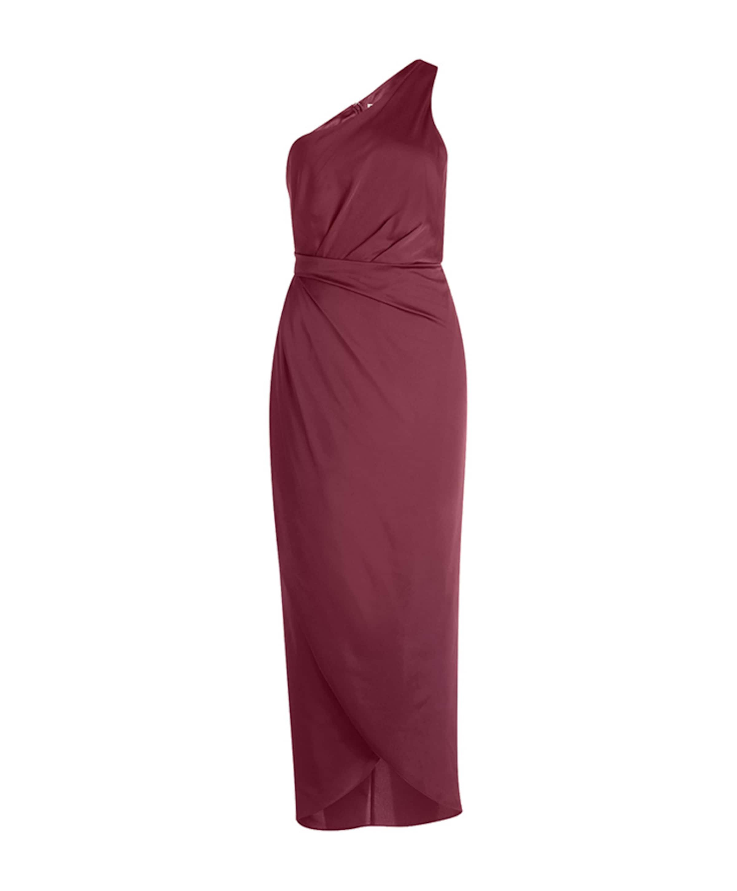 Dames jurk bordeaux