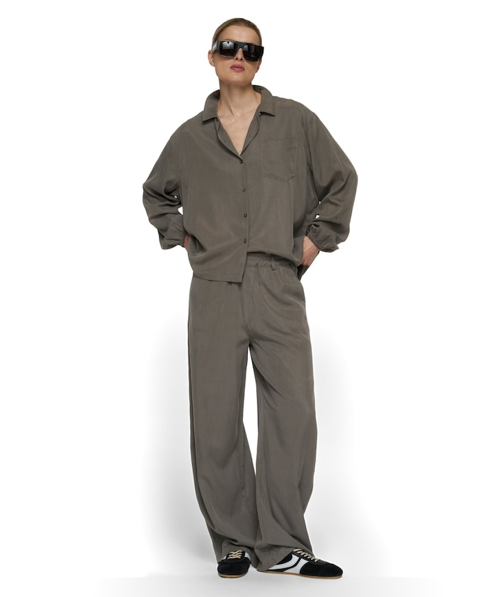 banana dames broek groen