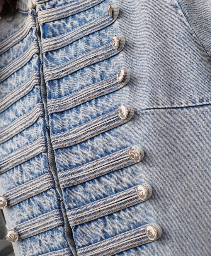 Dames spijkerjas  blauw