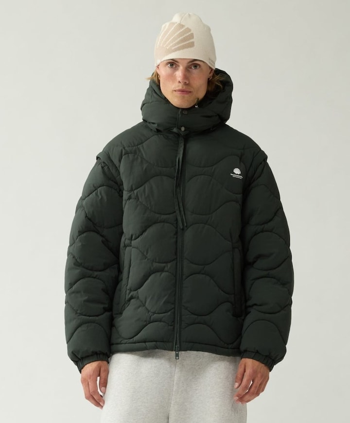 Heren jas groen