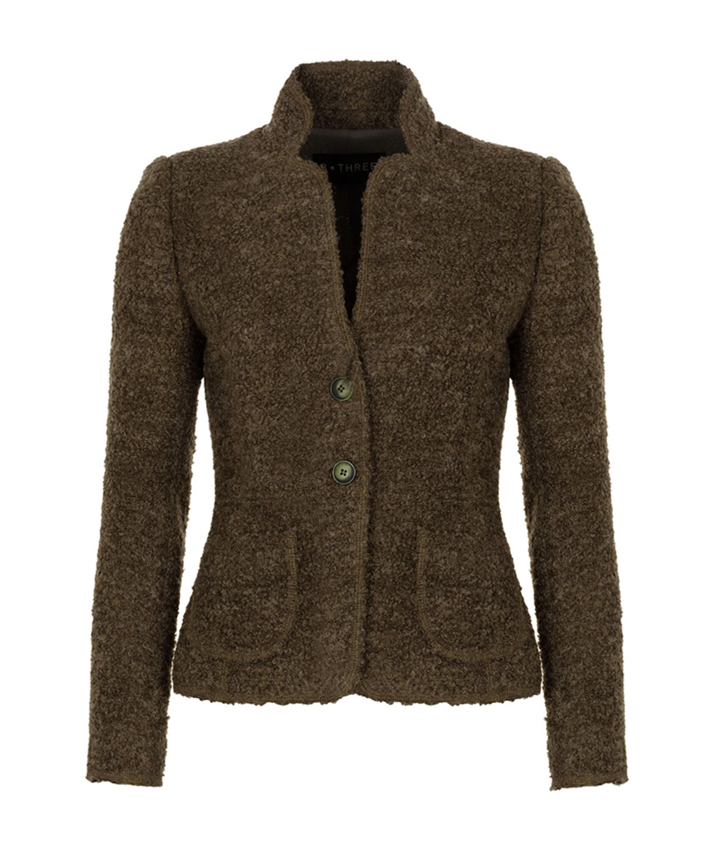 Dames jas groen