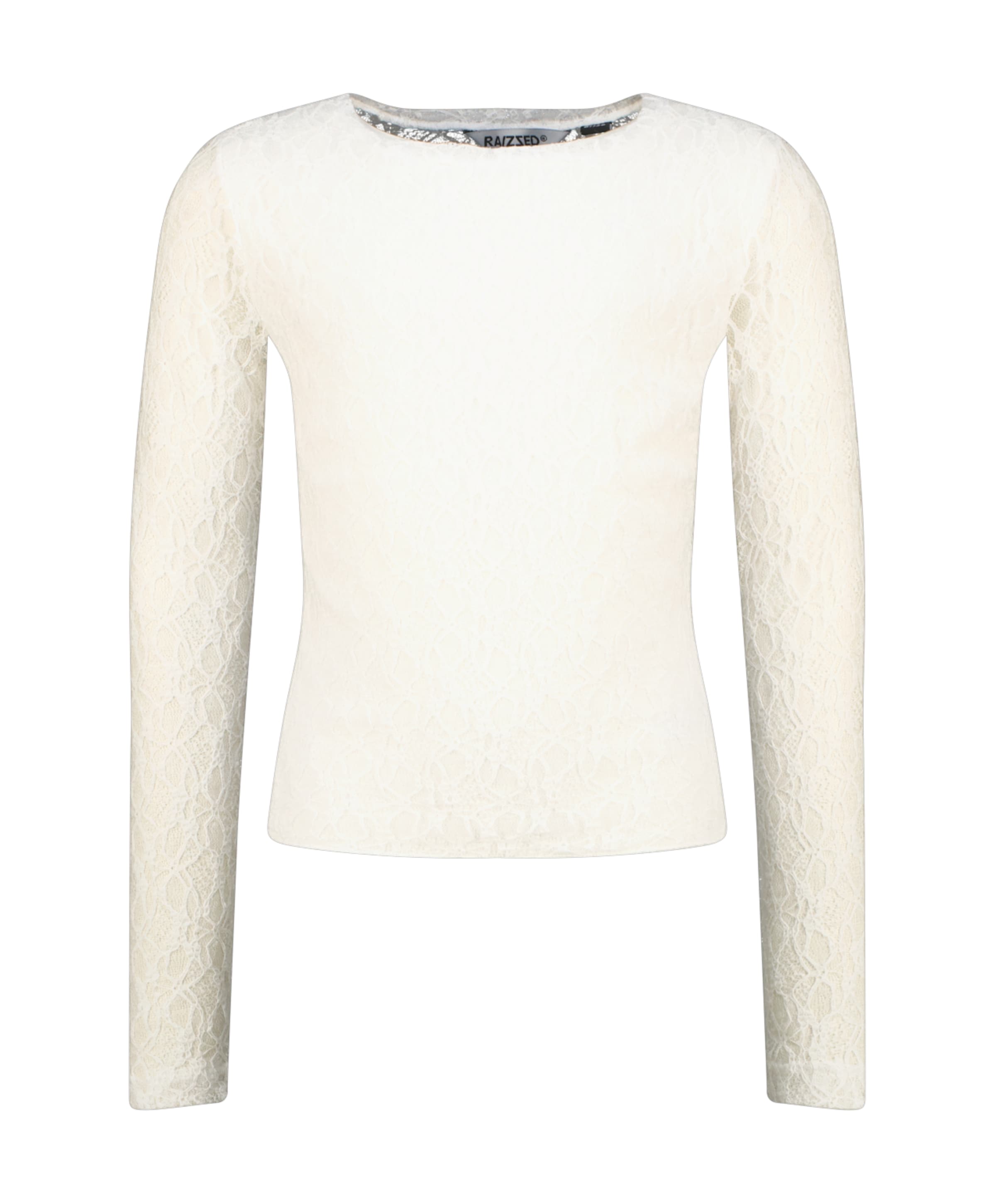 Meisjes longsleeve beige