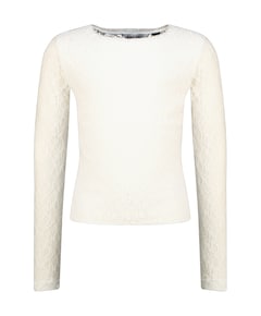 Meisjes longsleeve beige