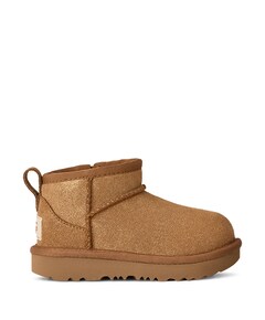 T CLASSIC ULTRA MINI DAZZLE meisjes enkellaarzen bruin