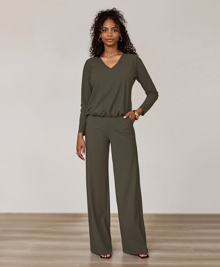 Dames blouse groen