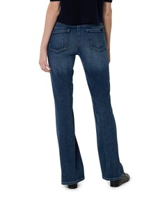 Philia flared dames jeans blauw