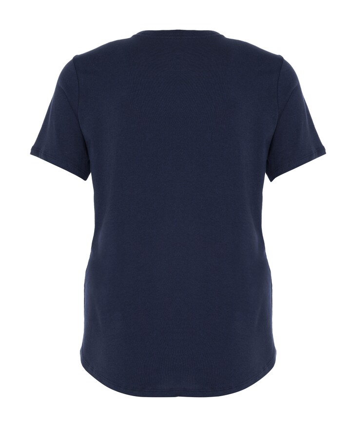 Dames t-shirt blauw