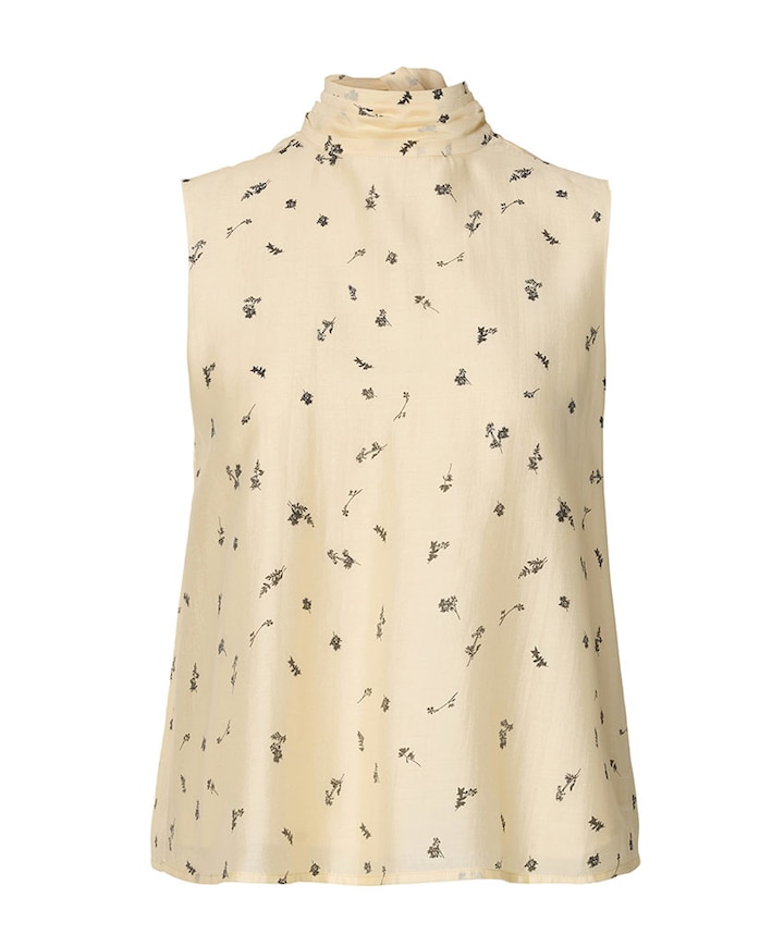 Dames top ecru