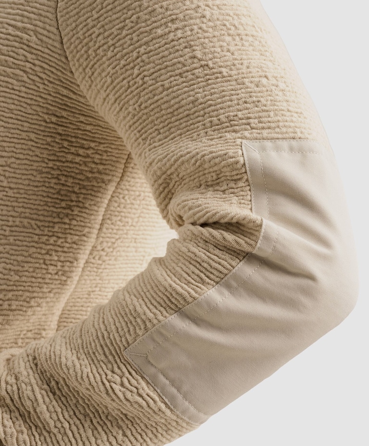 Heren vest ecru