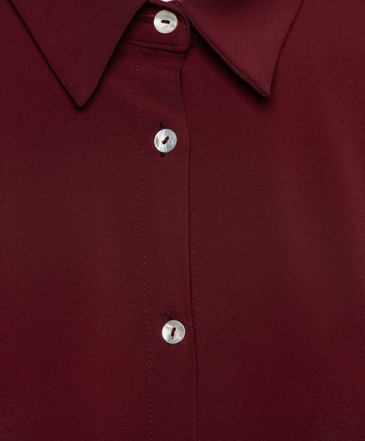 Dames blouse bordeaux