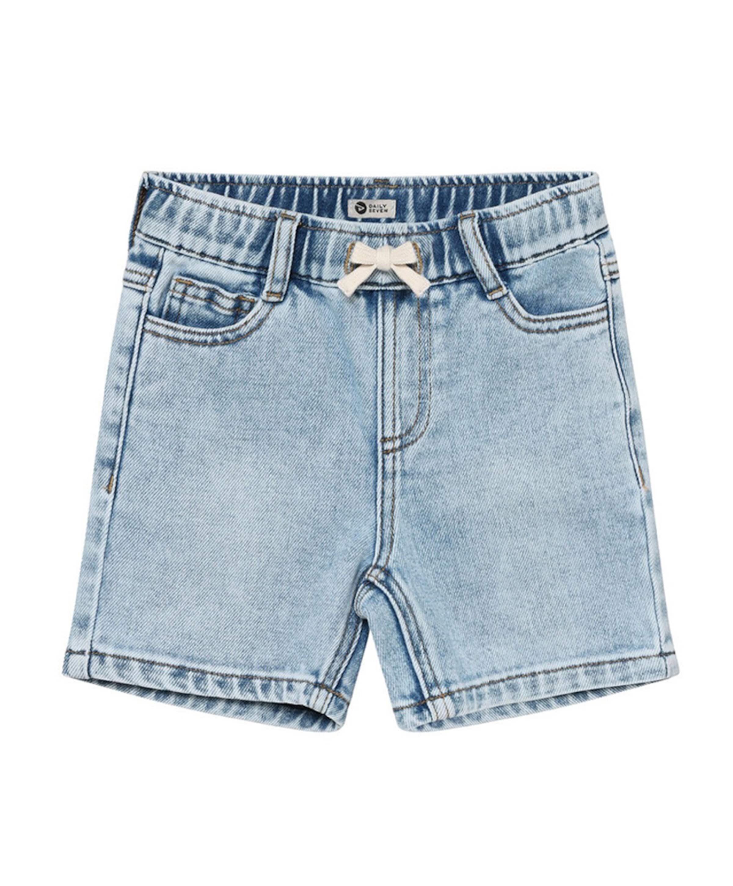 Denim Baggy jongens korte broek blauw