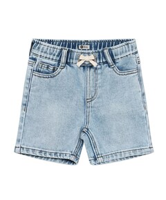 Denim Baggy jongens korte broek blauw