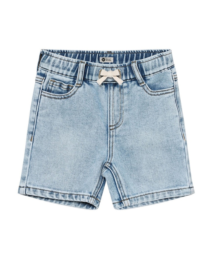 Denim Baggy jongens korte broek blauw