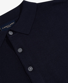 Heren polo blauw