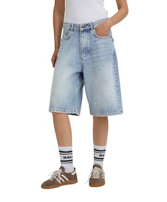 BASAGA MW dames korte broek blauw