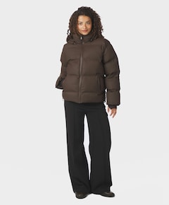 Dames jas bruin