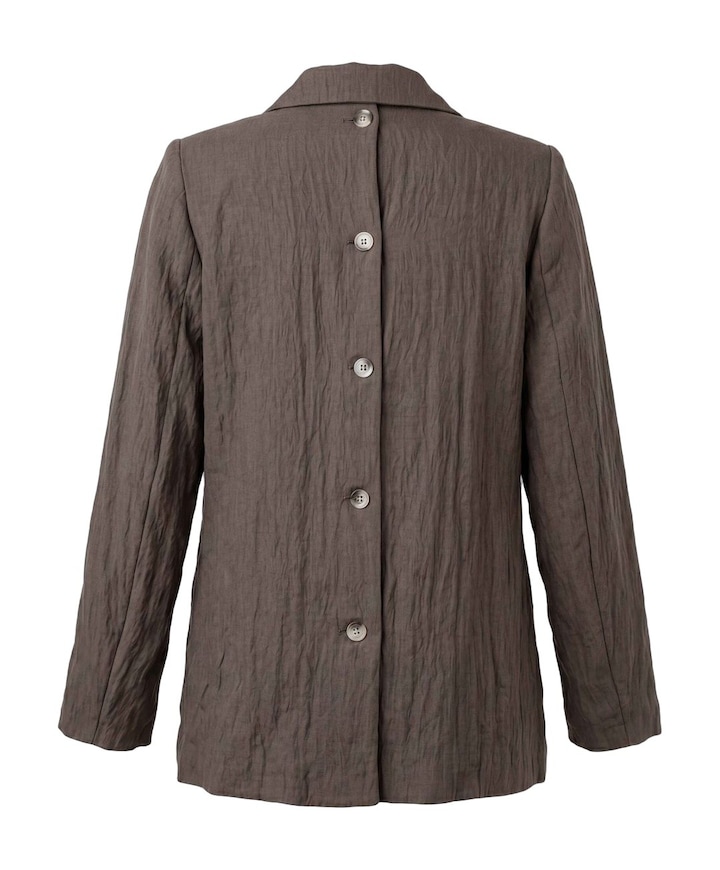 Dames blazer bruin