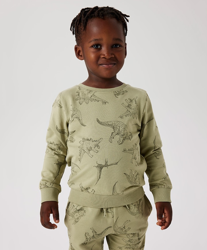 Jongens sweater groen