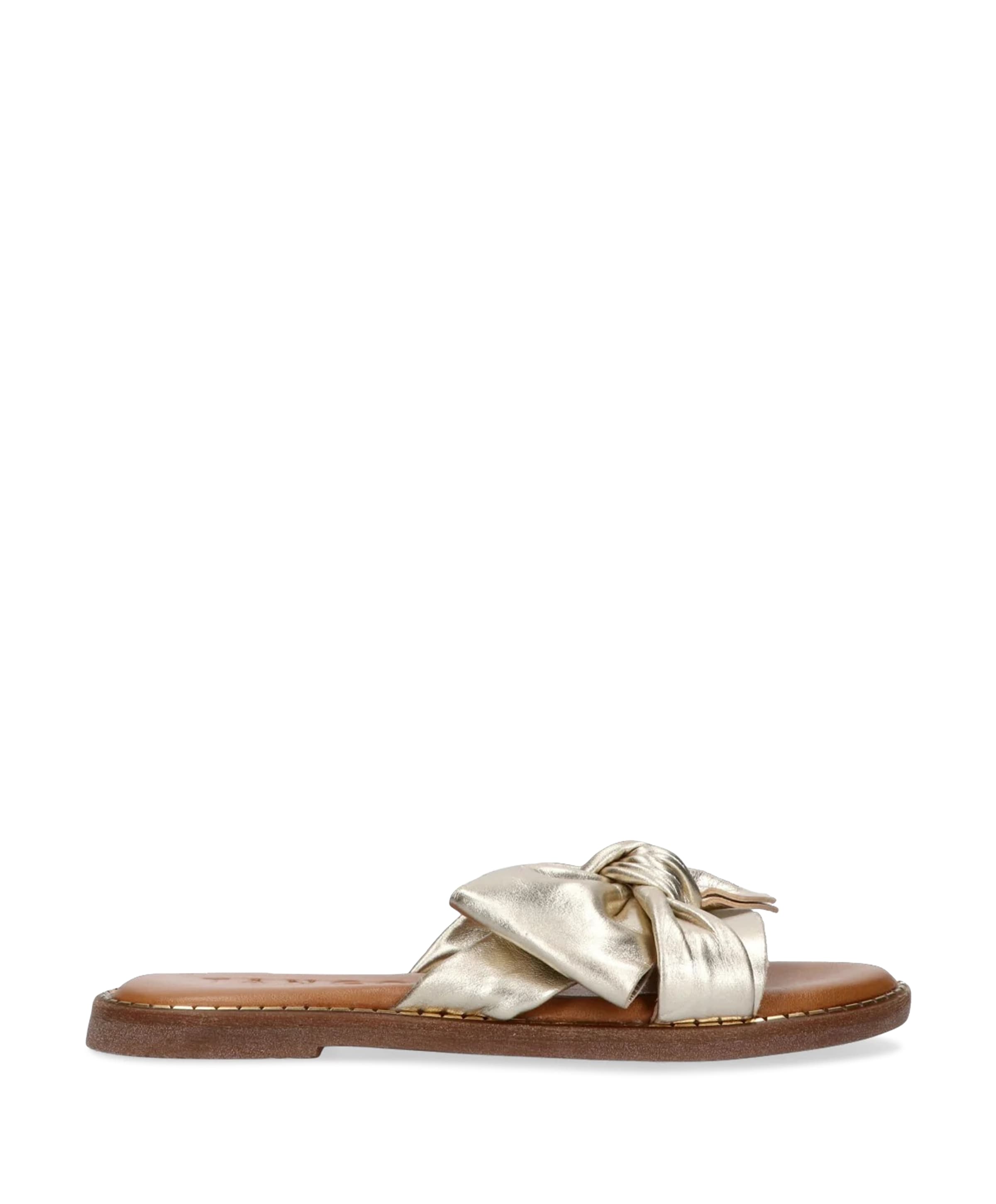 dames slippers goud
