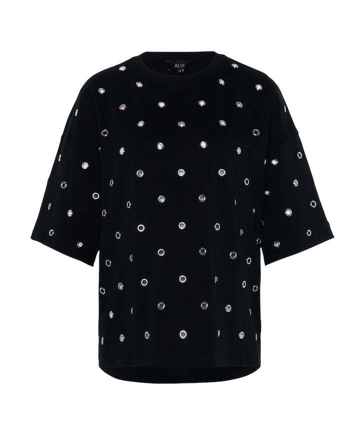 Dames T-shirt zwart