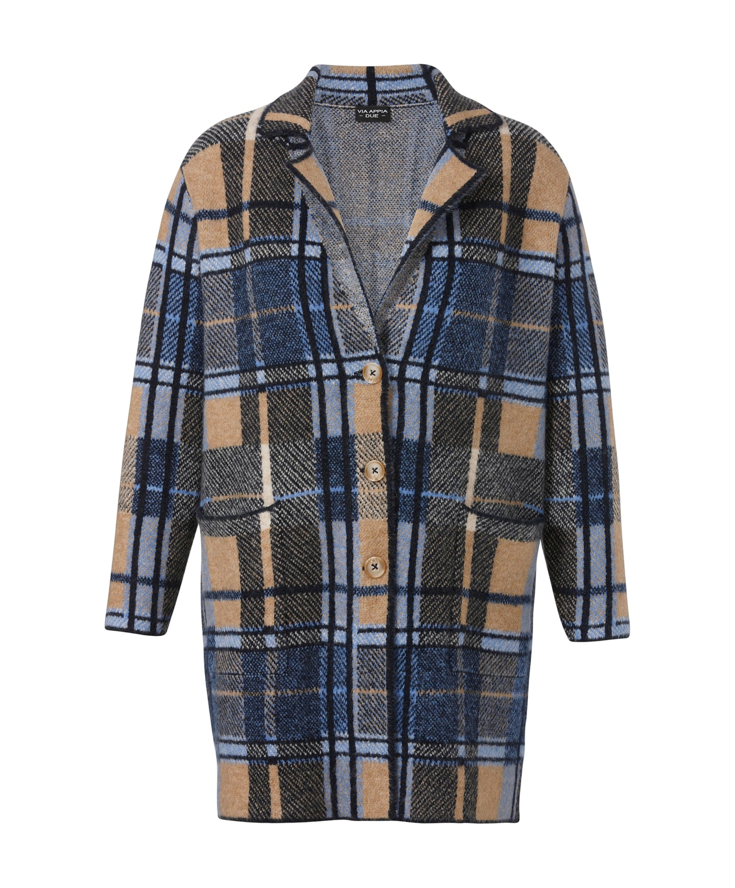 Dames jas blauw