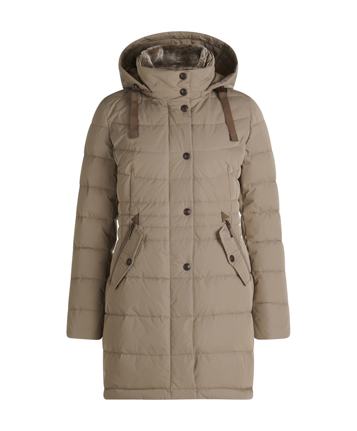 Dames jas beige