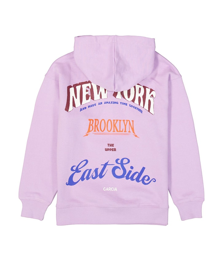 Meisjes hoodie paars