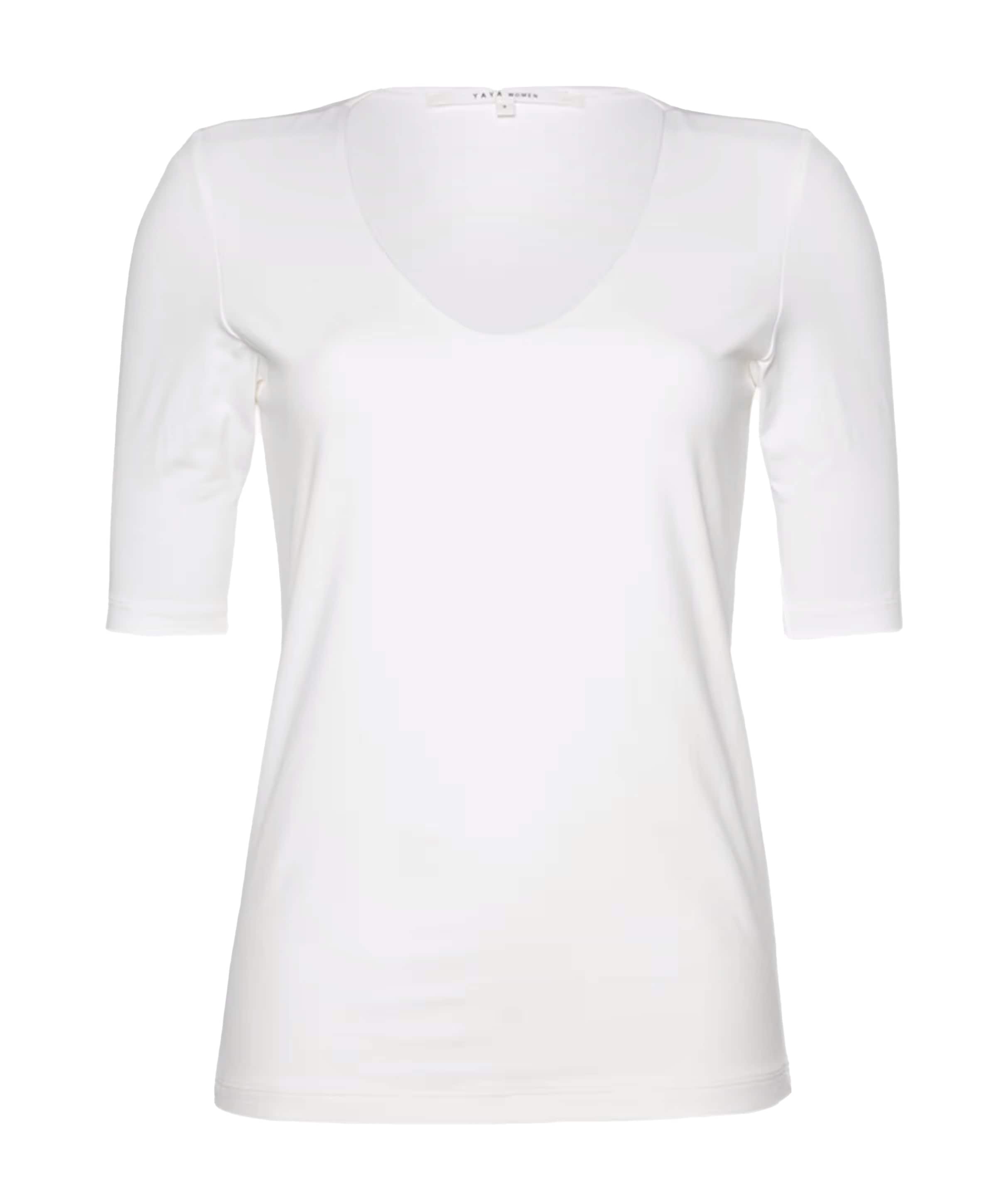 Dames t-shirt ecru