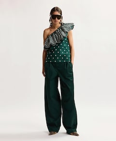Dames top groen