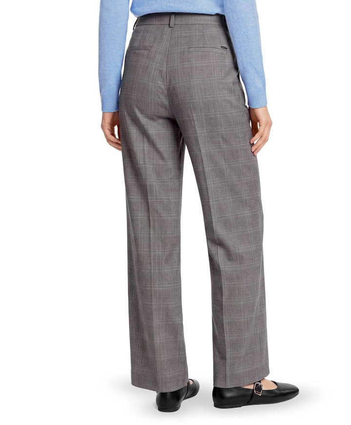 Hose Klassisch 1/1 LAEnge dames pantalon grijs